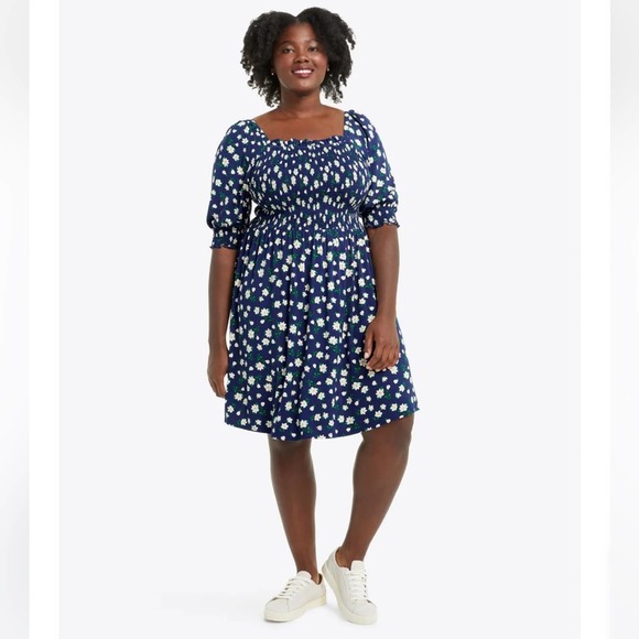 Draper James Jo Dee Dress in Magnolia NWT, size L - Picture 1 of 6